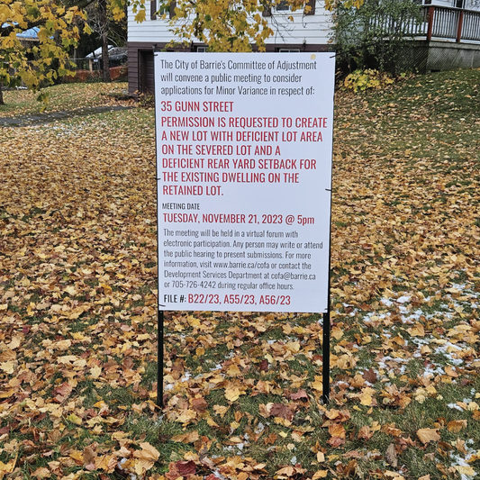 City of Barrie - Comittee of Adjustment