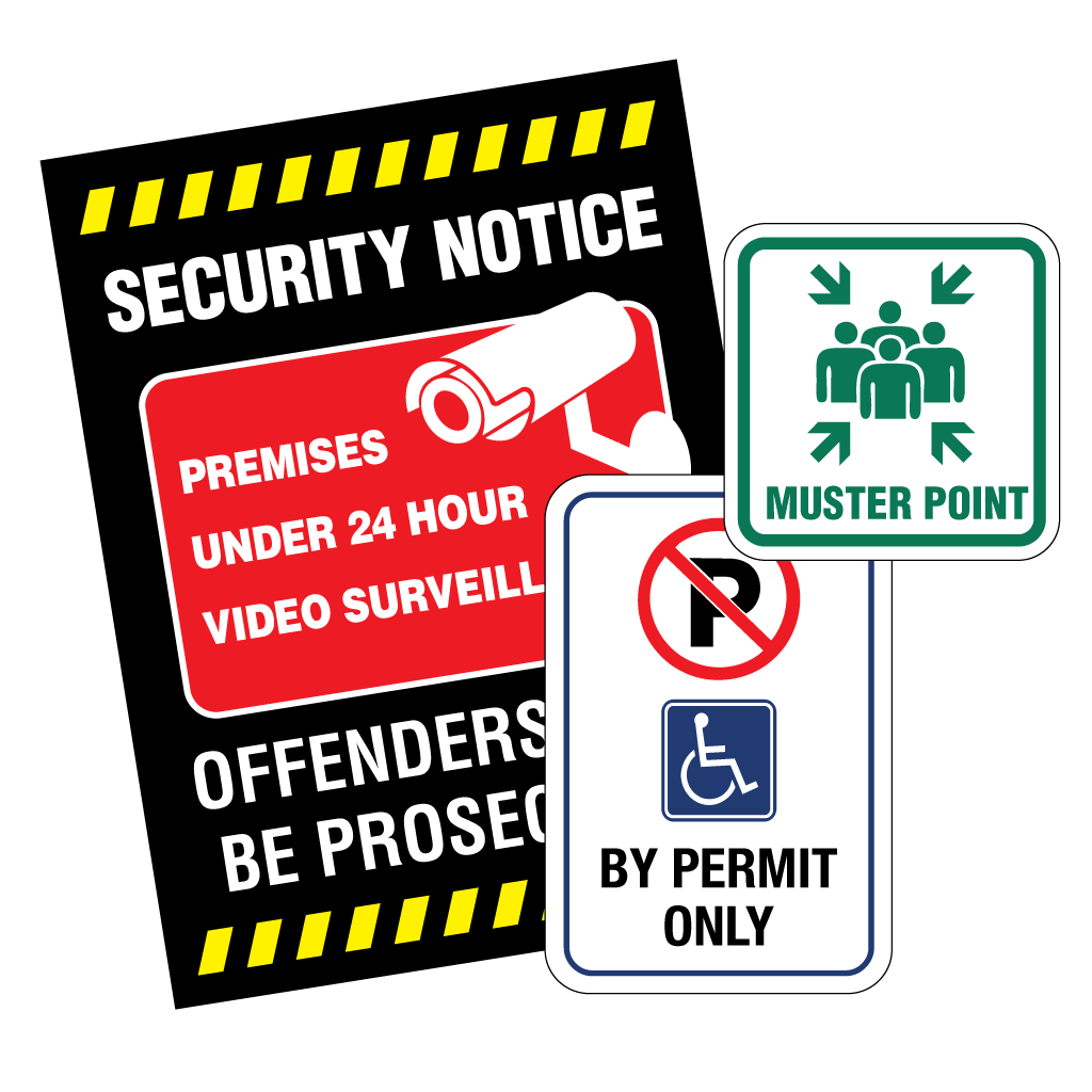 Safety and Facility Signs